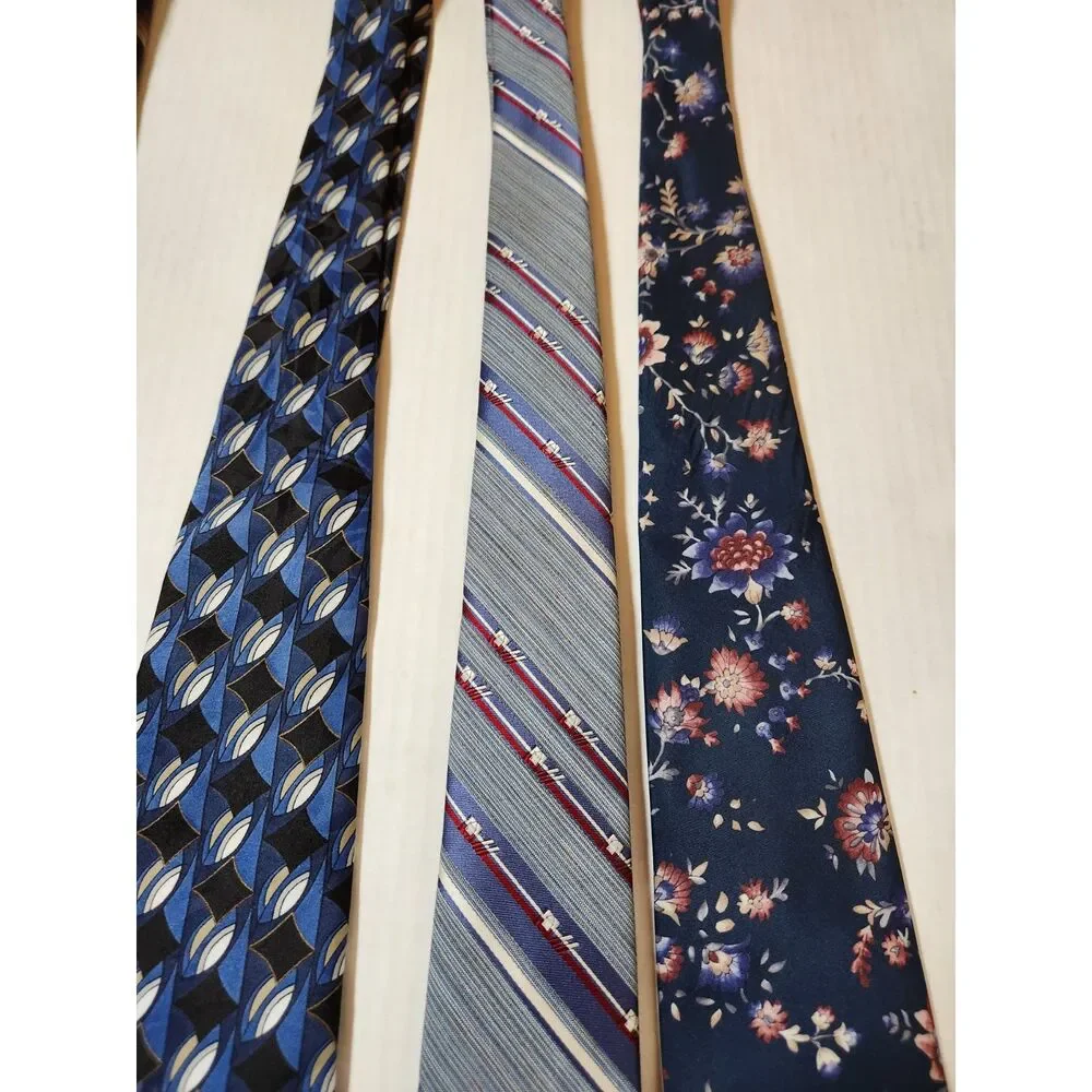 Men’s Polyester Tie Bundle (5) – Includes Vintage Wembley